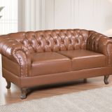 Namoradeira Chest 2 Lugares Duque Courano Caramelo