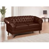 Namoradeira Chest 2 Lugares Duque Courano Marrom