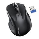 Mouse Sem Fio Tecknet M003 2.4g 2600 Dpi Com Bateria De 24 Meses
