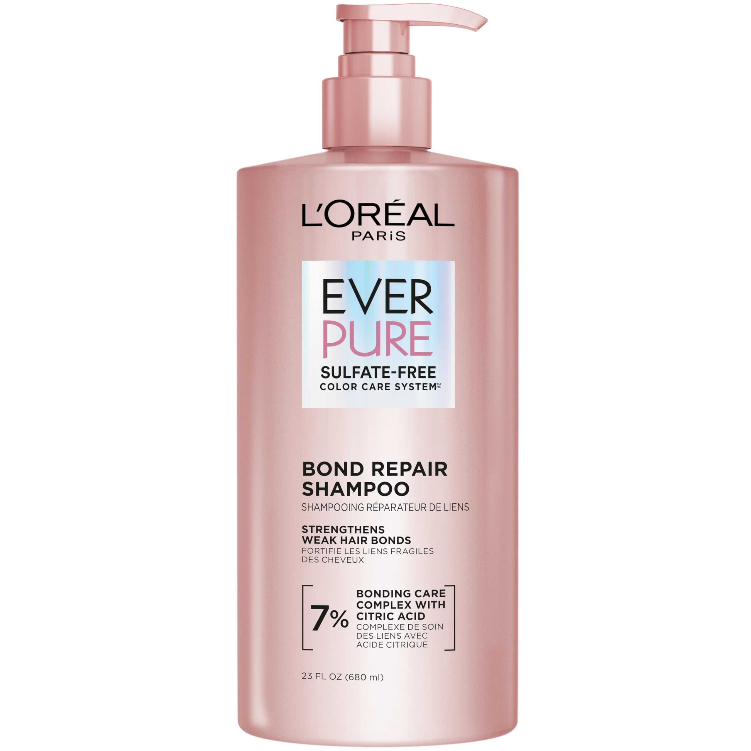 Shampoo L'oreal Paris Everpure Bond Repair 680 Ml Sem Sulfato