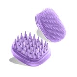 Escova De Shampoo Massageador De Couro Cabeludo Rebex 2 Em 1 Para Todos Os Tipos De Cabelo