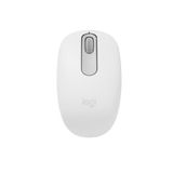 Mouse Sem Fio Bluetooth Logitech M196 Para Laptops Branco