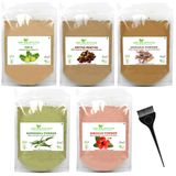 Máscara Capilar Em Pó Shudh Online Herbal Hair Growth 250g