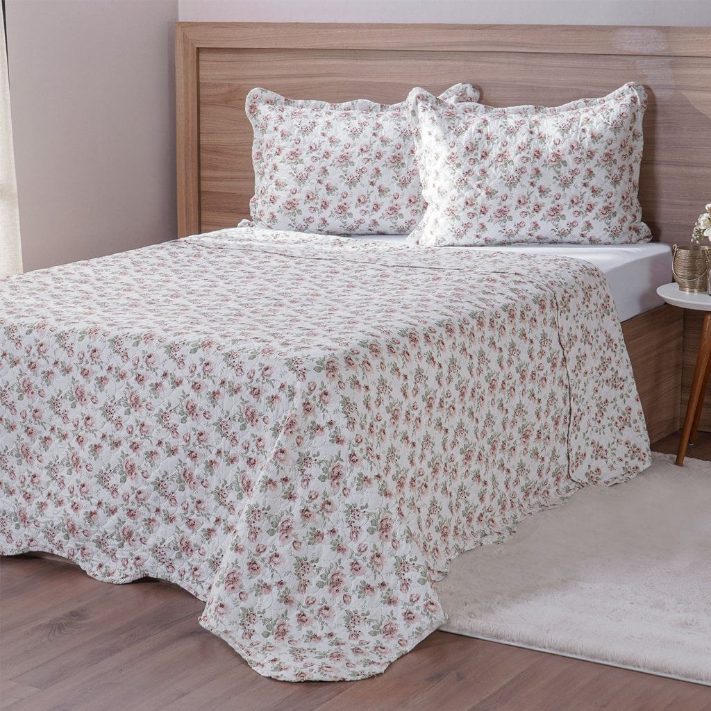 Kit Cobre Leito King Ultra Lisse New 250x270cm Chloe