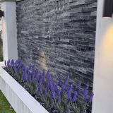 20 Buquês De Lavandas Lilás Artificiais - Flores Realistas Para Decorar Salas E Comércios (46cm)