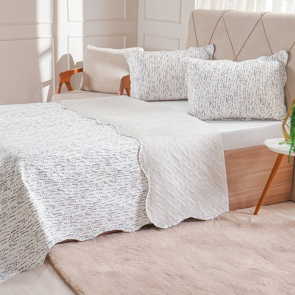 Kit Cobre Leito Casal Ultra Lisse New 210x230cm Waves