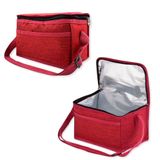 Bolsa Térmica Premium Vermelha Mantenha Sua Refeição Fresca E Bebida Gelada