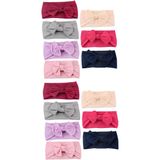 Faixa De Cabelo Para Bebê Recém Nascido 14 Unidades Turbante