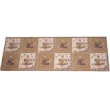 Passadeira De Cozinha Colori Antiderrapante 40x120cm Coffe