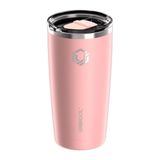 Copo Térmico Em Aço Inox Hydrocup Cor Rosa Bebê 591ml