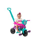 Carrinho De Passeio Com Pedal Infantil Kemotoca Baby Dog Roxo