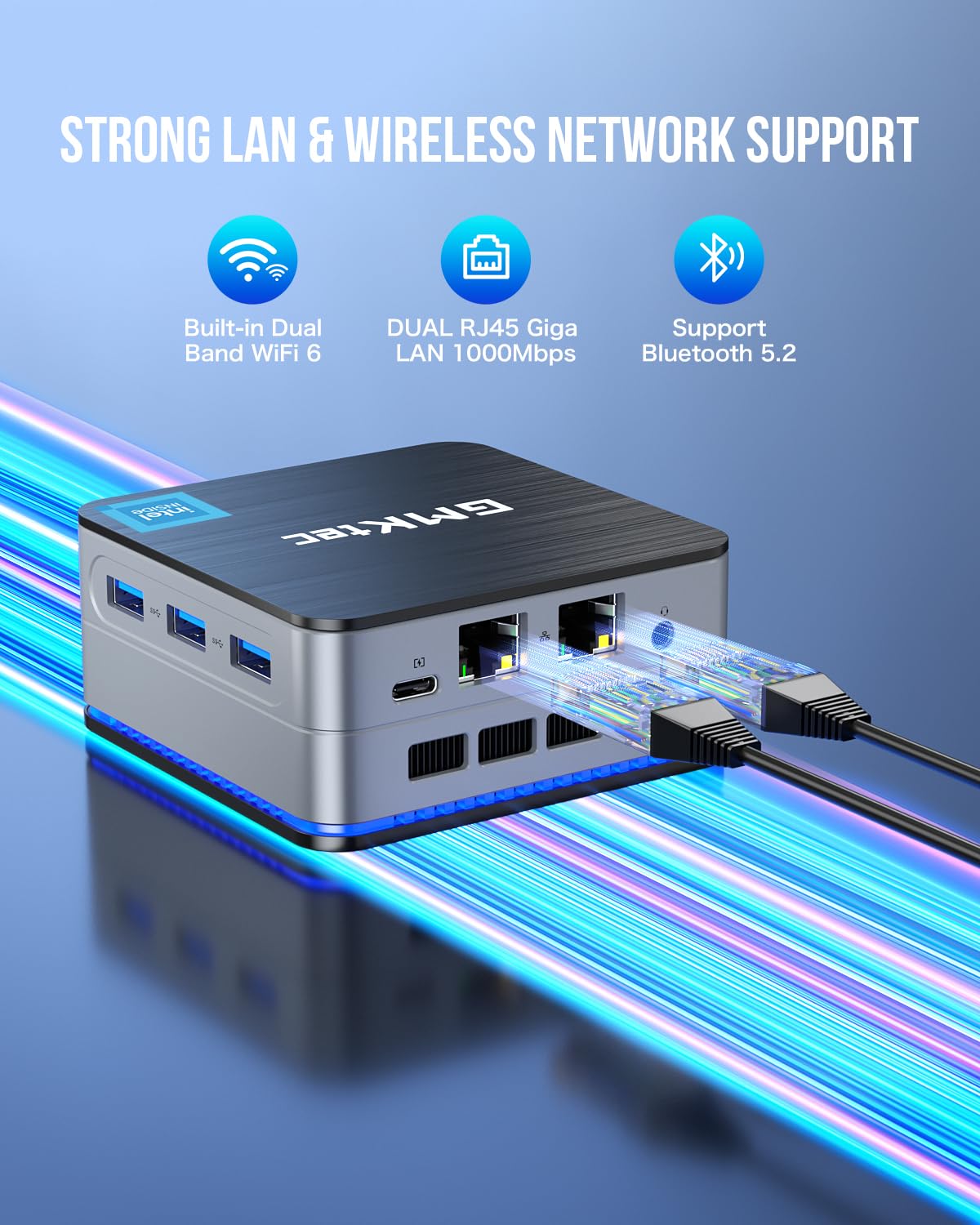 Mini Pc Gmktec N150 Intel N150 12 Gb De Ram 256 Gb Ssd Windows 11