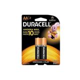 Pilha Alcalina Pequena Aa 2 Unidades Duracell - 6413