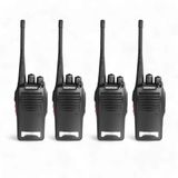 Kit 4 Walkie Talkies Baofeng Bf-777s 16 Canais Alcance 12km