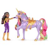 Boneca Sophia e Unicórnio Light Magic Wildstar Academia Sunny