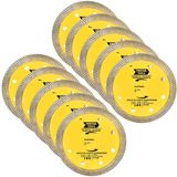 Disco De Corte Para Porcelanato 110x20mm Kit 10 Un