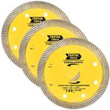 Disco De Corte Para Porcelanato 110x20mm Kit 03 Un
