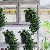 7 Folhagens Artificiais De Alta Qualidade E Folhas Revestidas Em Silicone Para Decoração Sofisticada