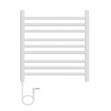 Toalheiro Elétrico Essencial 127v Aquece - 09 Barras Redondas Branco