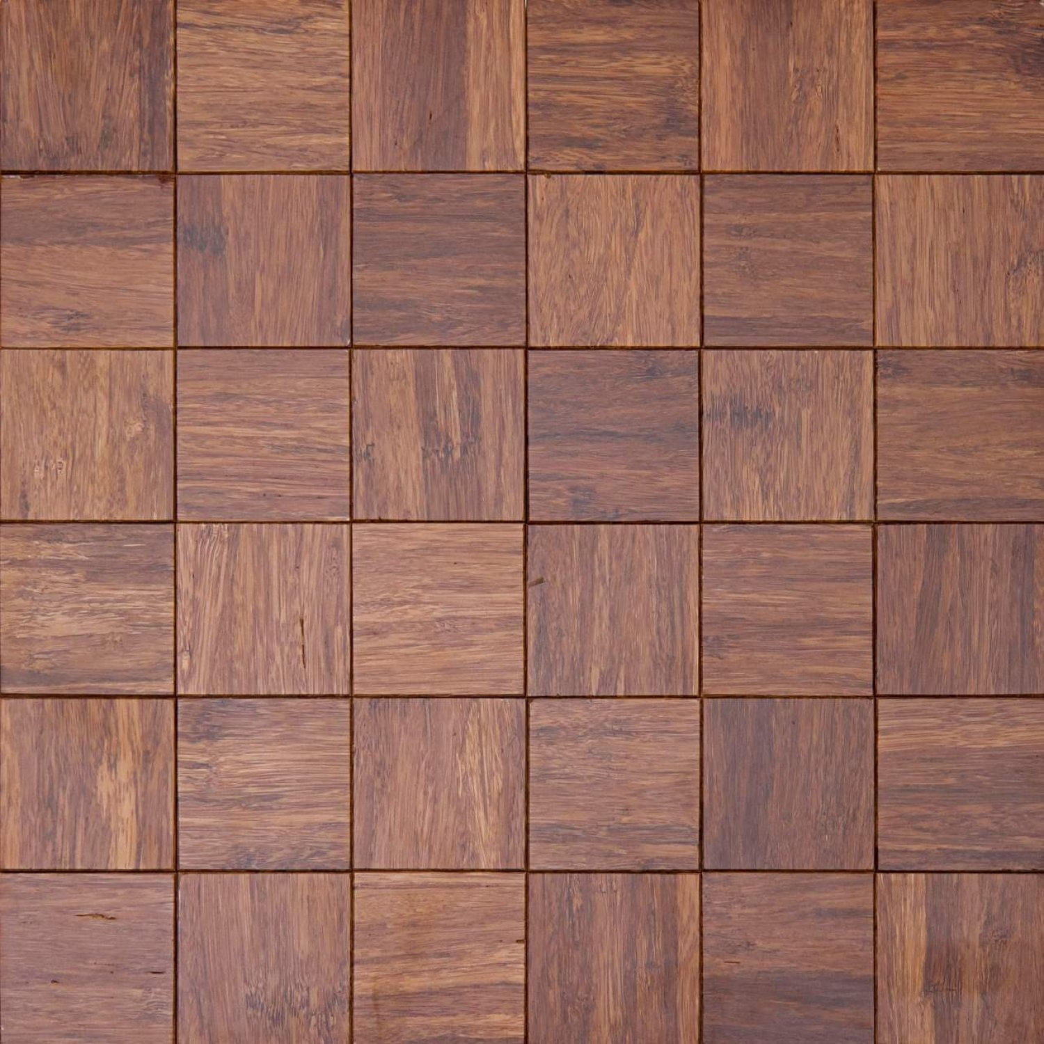 Pastilha De Madeira De 30cm X 30cm Rende Glass Mosaic Marrom