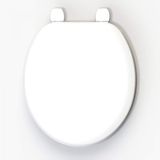 Assento Polipropileno Oval Apolo para Louça Tupan Branco