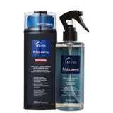 Combo Truss Frizz Zero Duo Essential Sh + Másc Líquida 260ml