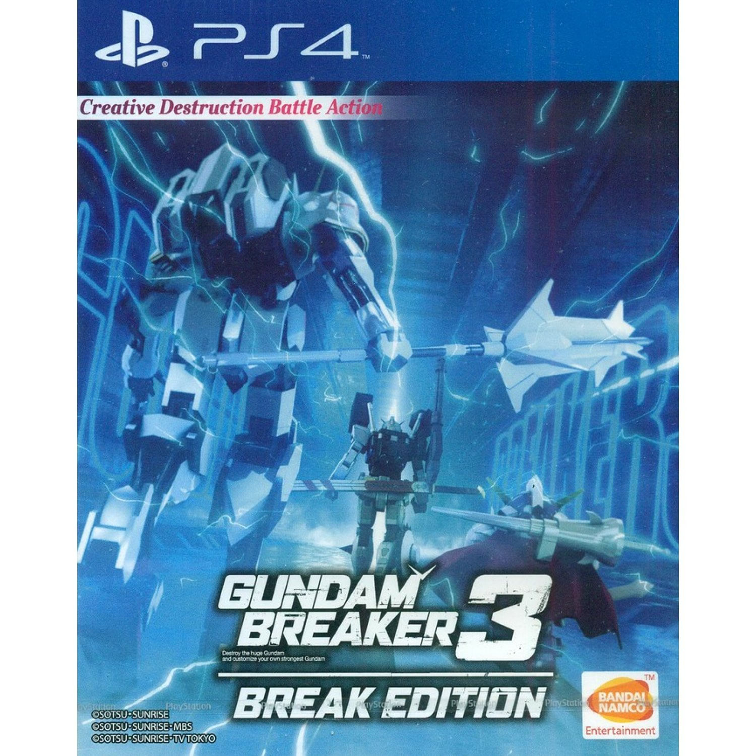 Videogame Ps4 Gundam Breaker 3 Break Edition Bandai Namco
