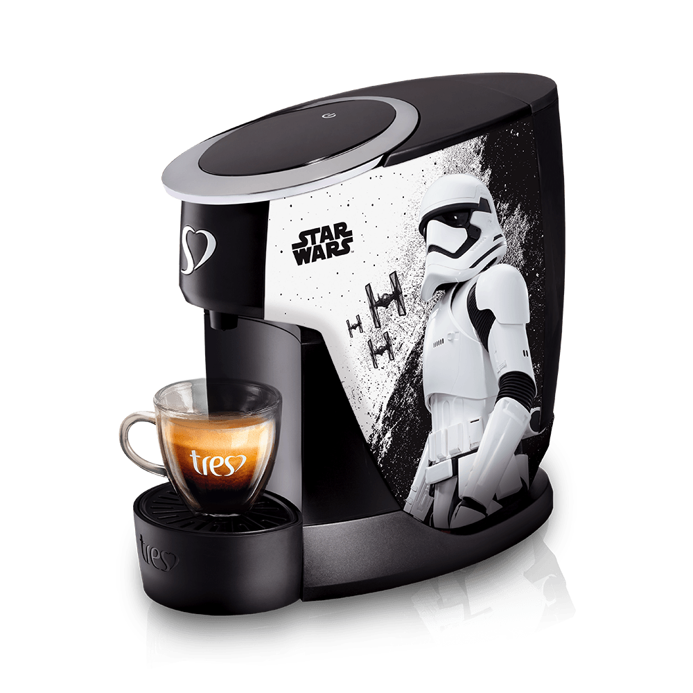 Cafeteira Expresso Tres Starwars Preto 110v