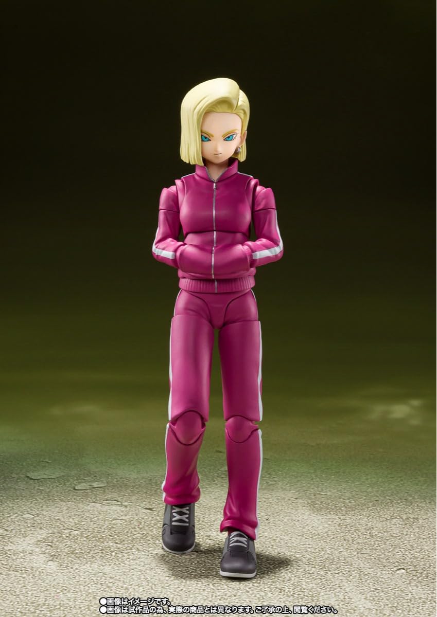 Boneco De Ação Bandai S.h.figuarts Dragon Ball Super Android 18