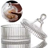 Potiche De Cristal Carousel Bomboniere 15x13cm Baleiro