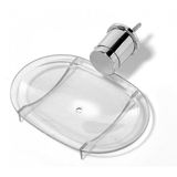Saboneteira Unic Suporte Cristal Cristal