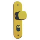 Fechadura Para Area Externa Stilo Bola Espelho Aço 40mm Mgm