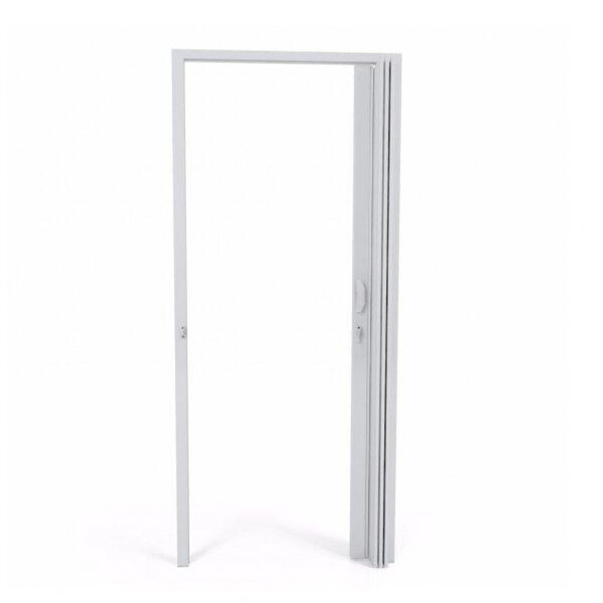 Porta Sanfonada Pvc Polifort 210cmx80cm Cinza - imagem 3