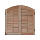 Janela De Madeira Guilhotina 100x120cm 4 Folhas Rodam Eucalipto