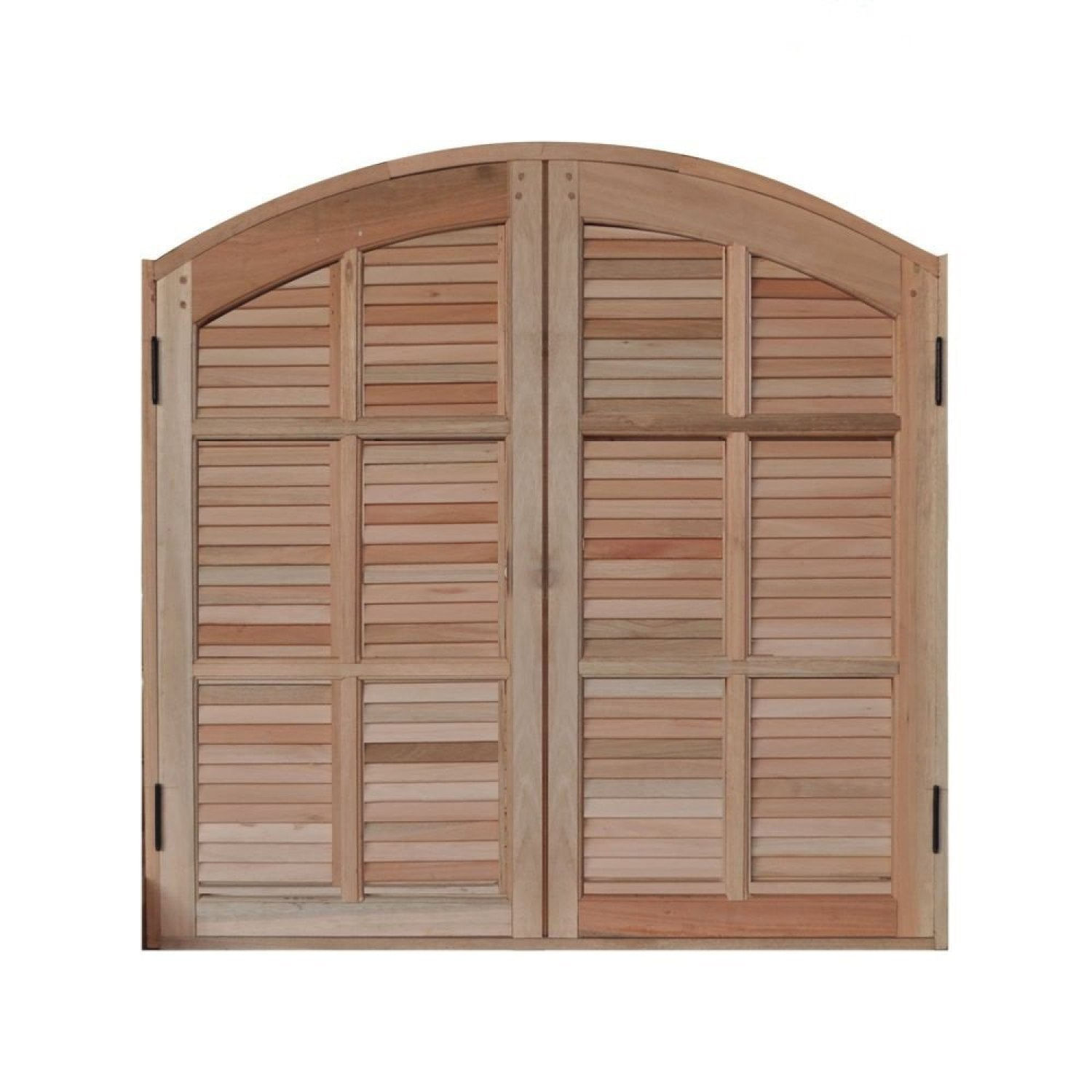 Janela De Madeira Guilhotina 100x120cm 4 Folhas Rodam Eucalipto
