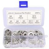 Kit 180 Arruelas Arroelas Em Aço Inox C. Caixa Nao Enferruja