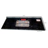 Pia Para Cozinha Em Granito 120cm Std Verde Ubatuba
