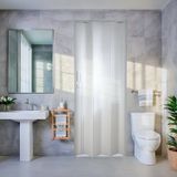 Porta Sanfonada De Pvc 210x72cm Pronta Bcf Branco