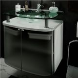 Gabinete - Standard Com Cuba Moldada Branco