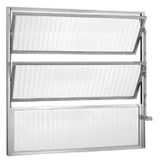 Janela De Aluminio Basculante 60x40cm Ecosul Branco