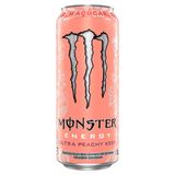 Energético Monster Ultra Peachy Keen Zero Açúcar 473ml