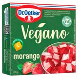 Gelatina Dr. Oetker Vegana Sabor Morango 20g