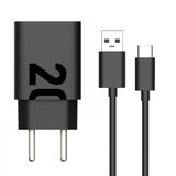 Carregador De Parede Motorola Turbopower 68w Com Cabo Usb-c