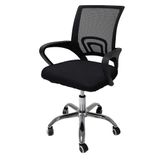 Cadeira Escritório Home Office Diretor Detroit Tela Mesh Preta
