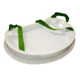 Bandeja Degustação Média Alça Na Cor Verde