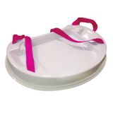 Bandeja Degustação Média Alça Na Cor Rosa