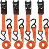 Alças Ratchet Tie Down Black+decker Bd1005, 1 M X 3 M, Pacote Com 4