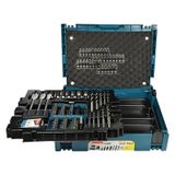 Conjunto De Brocas E Bits Makpac 100 Pcs Makita