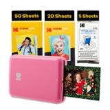 Impressora Fotográfica Kodak Step Instant Smartphone Zink 2x3" Rosa