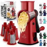 Ralador De Queijo Rotativo Zulay Kitchen Triturador De Queijo De 5 Lâminas
